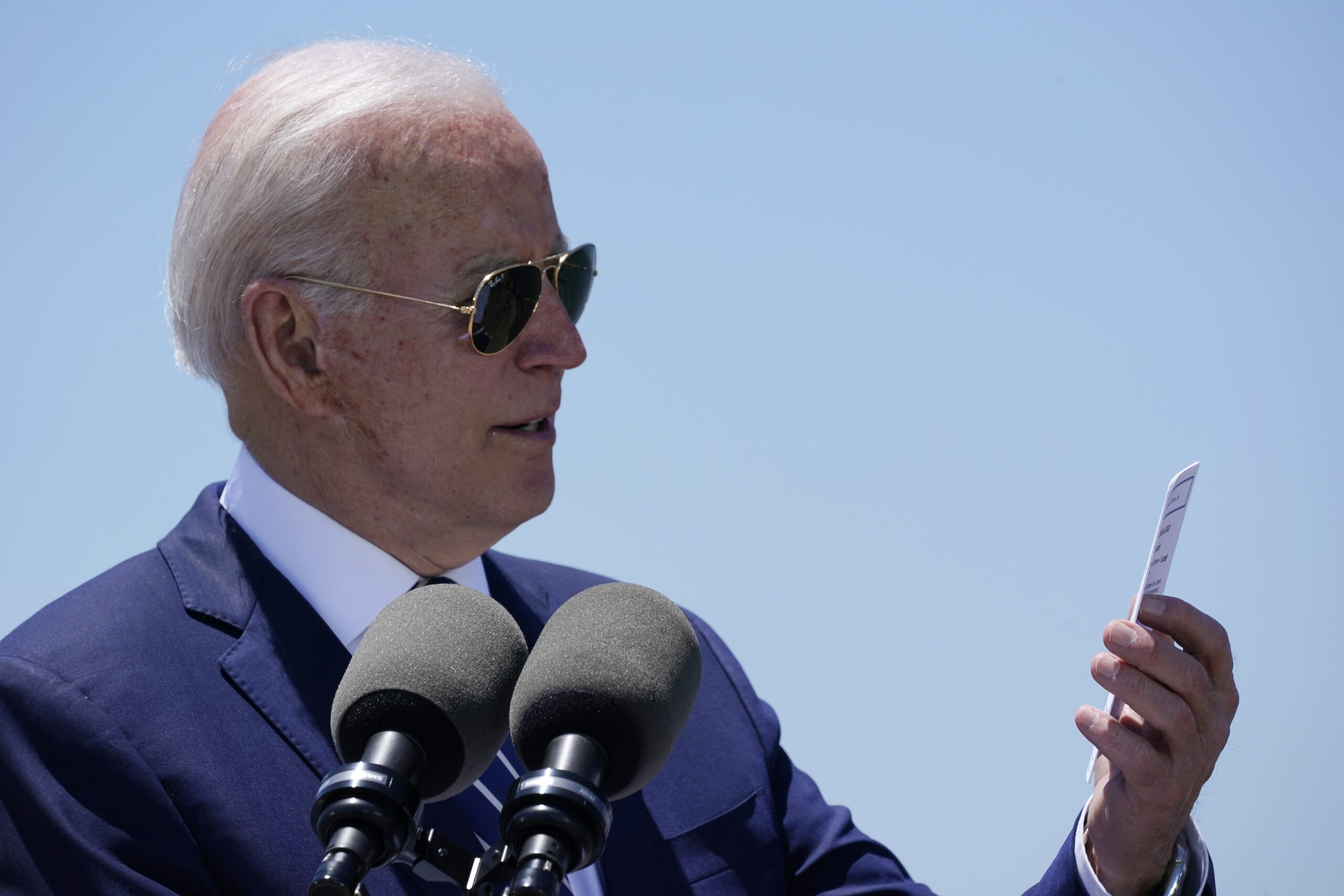 ‘I’m not a deficit spender,’ Biden says