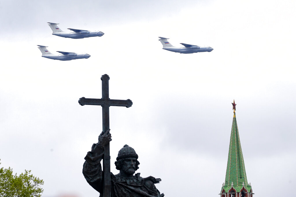 Two Russian transport planes shot down around Kyiv, Ukraine says