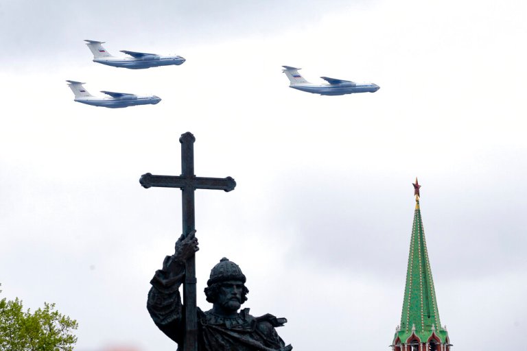 Two Russian transport planes shot down around Kyiv, Ukraine says