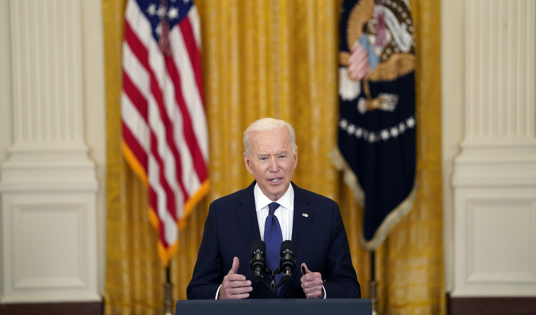 Biden lifts century-old shipping law to mitigate fuel shortage after pipeline hack