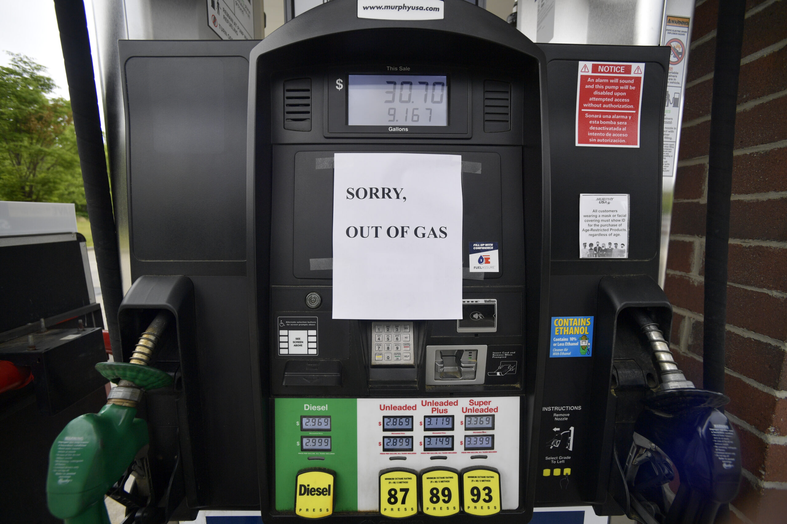 Lines at gas stations are a feature, not a bug, of Biden’s green future