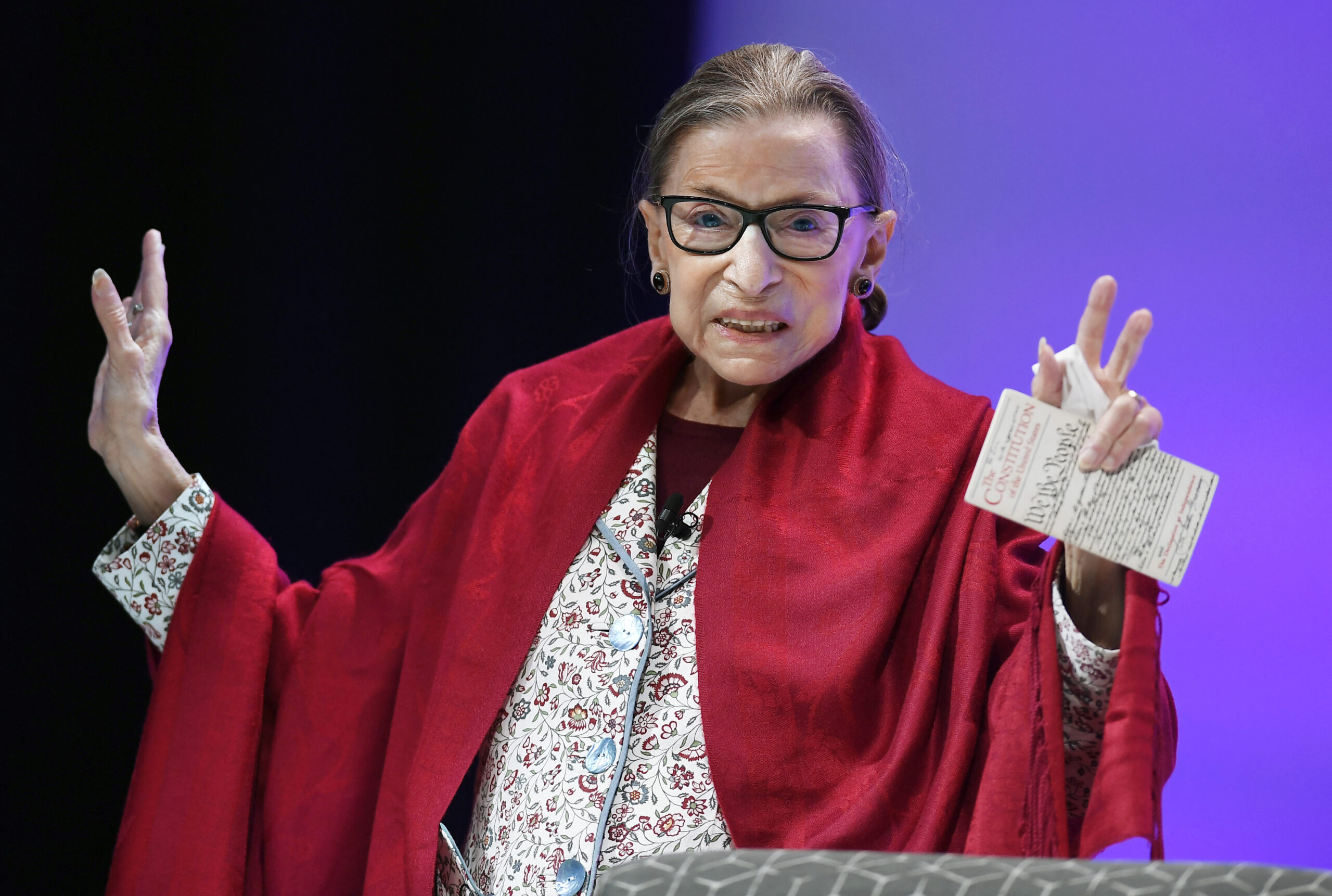With a heavily redacted quotation, the ACLU neuters Ruth Bader Ginsburg’s argument