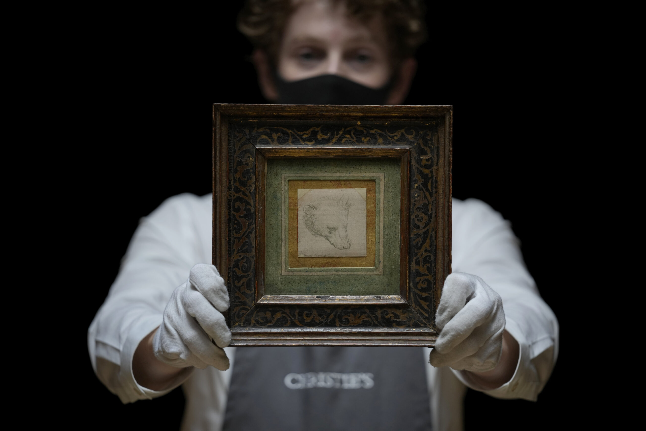 ‘Post-it note’ Da Vinci drawing of a bear sells for record $12.3 million