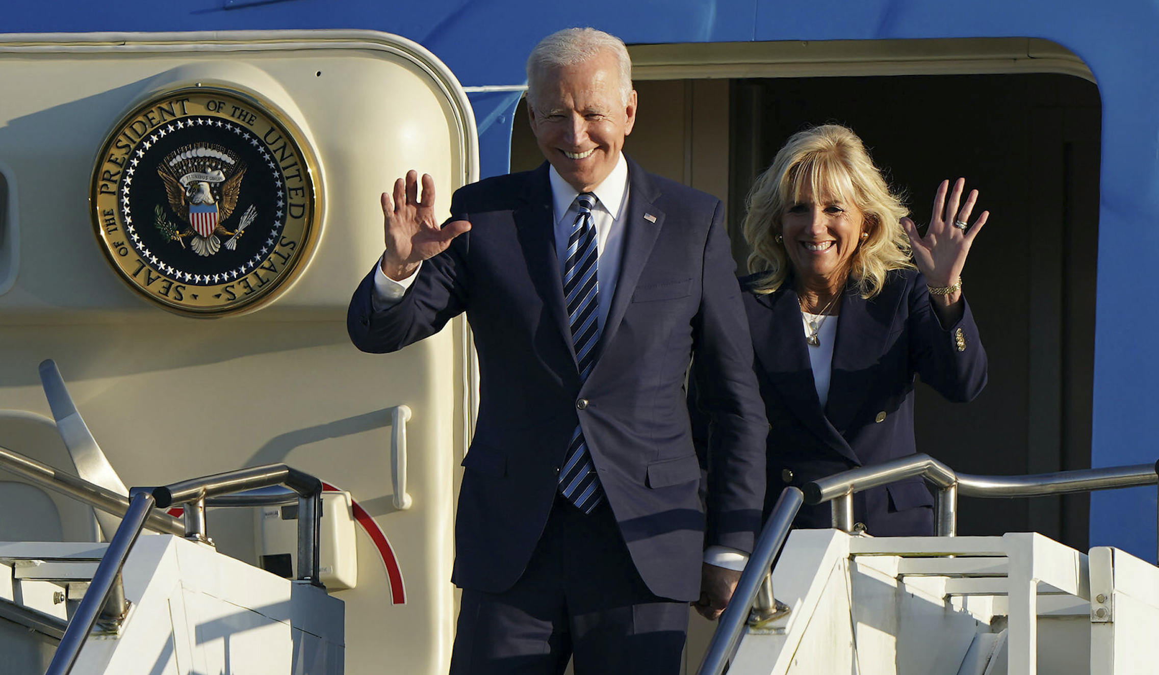 Biden vows to confront Putin as he embarks on first foreign trip