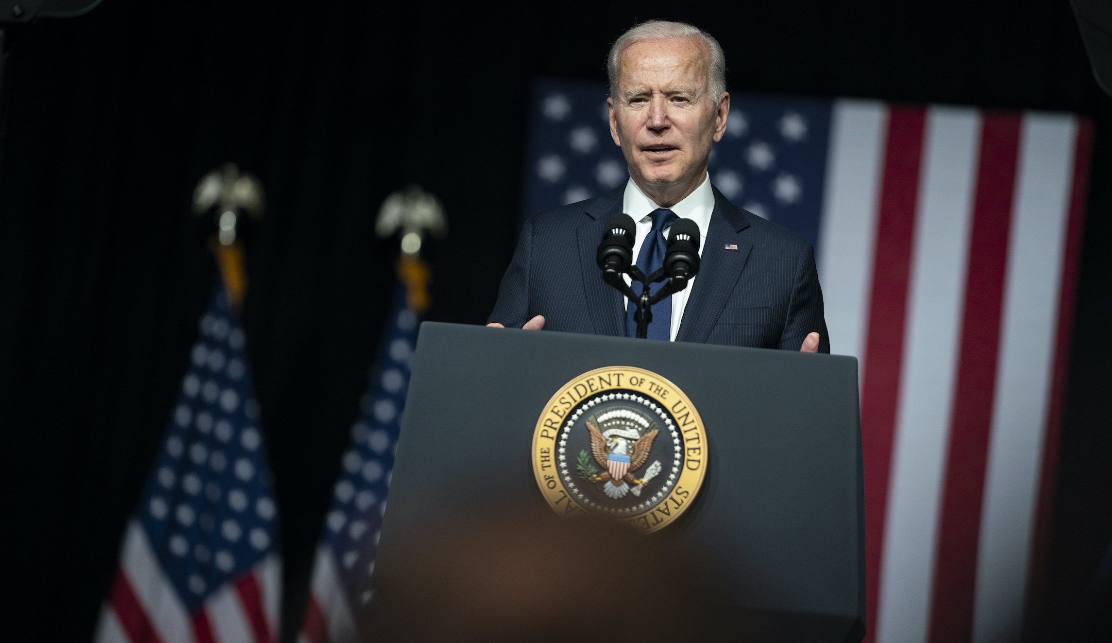 Biden won’t accept infrastructure plans that include gas tax index or electric vehicle mileage tax