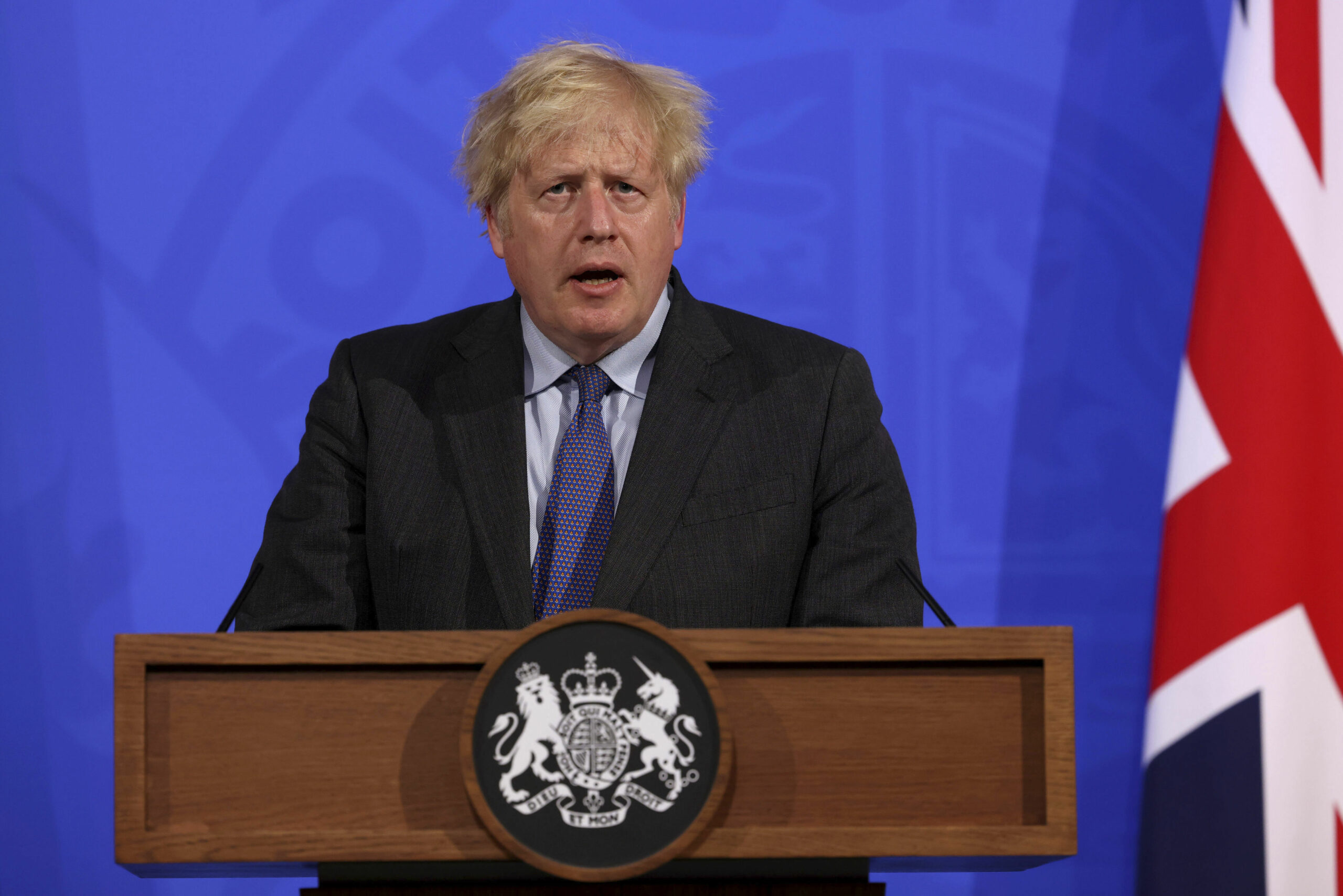 Boris Johnson announces four-week delay of England’s next reopening phase
