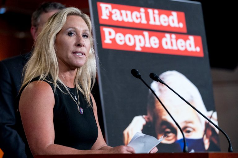 Marjorie Taylor Greene demands COVID ‘answers’ from Fauci, ‘stop lying’