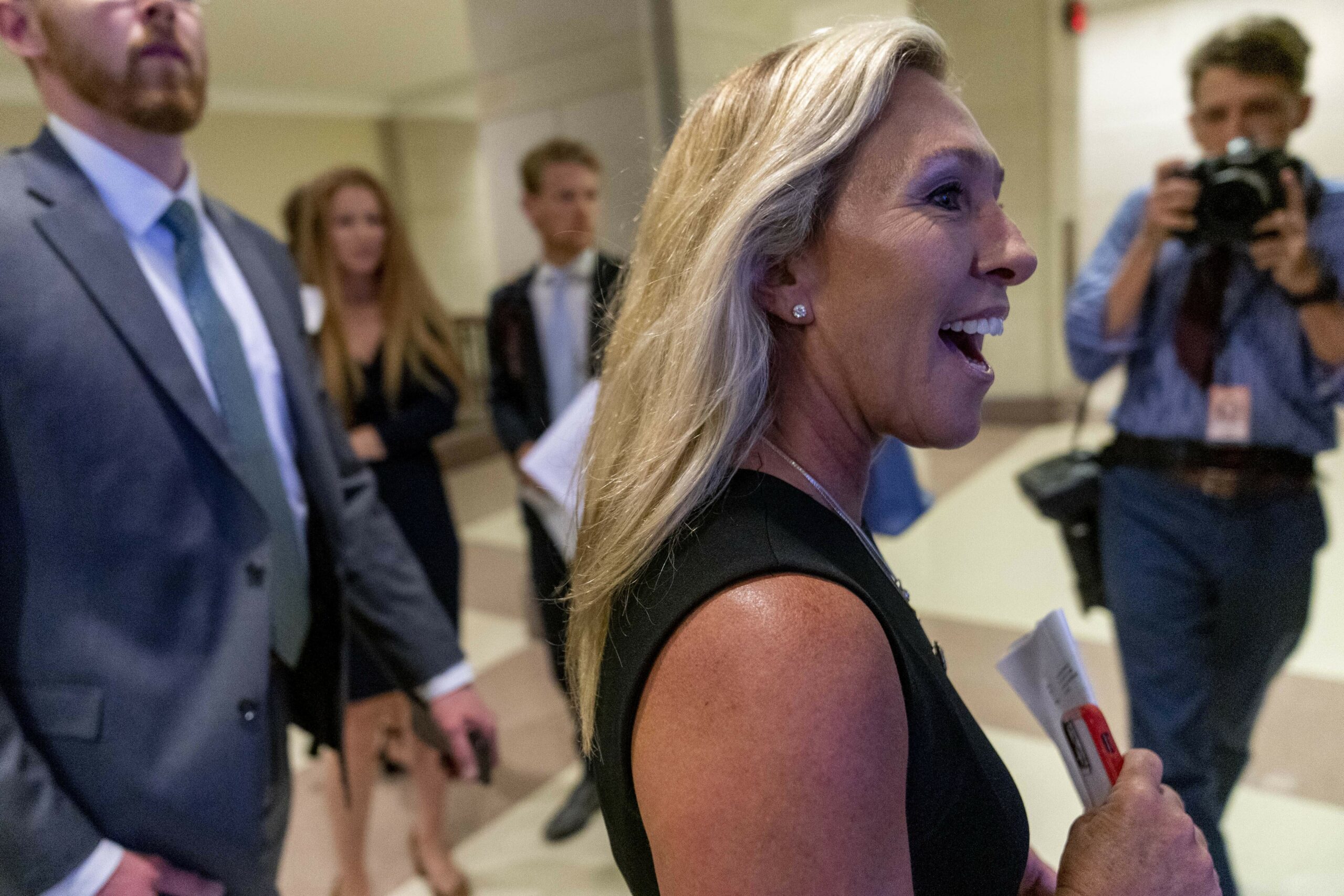 EXCLUSIVE: Marjorie Taylor Greene says she’s perfect for Pelosi’s new economic committee