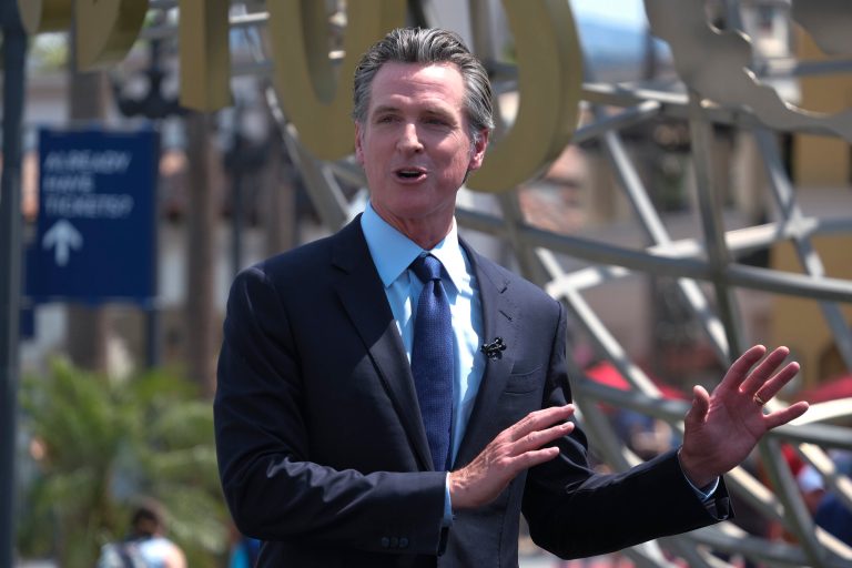 California Gov. Gavin Newsom.