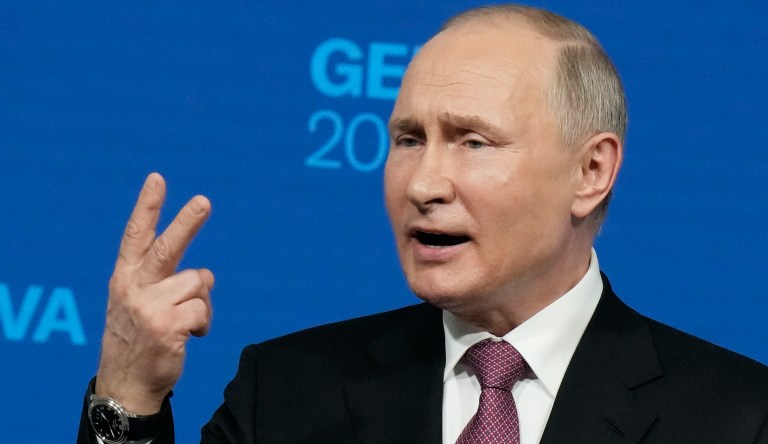 Putin trolls Biden’s ‘eyes’ and ‘soul’ comment and notes he didn’t receive an invitation to White House