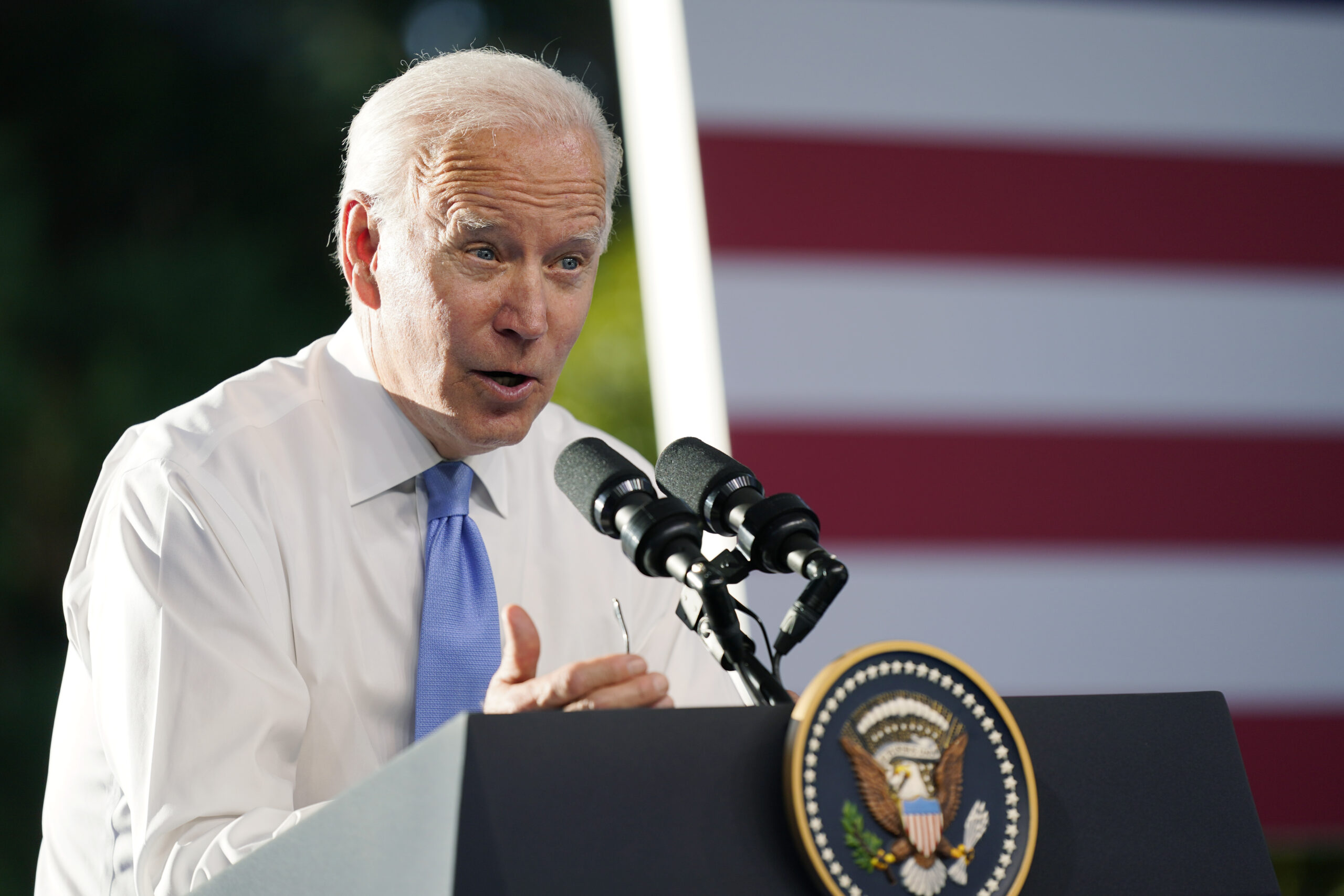 Tom Hanks narrates video to mark Biden’s first year
