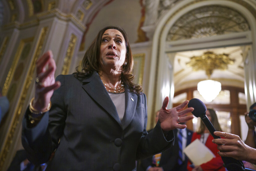 Justice Department admits Kamala Harris was not in Capitol during riot