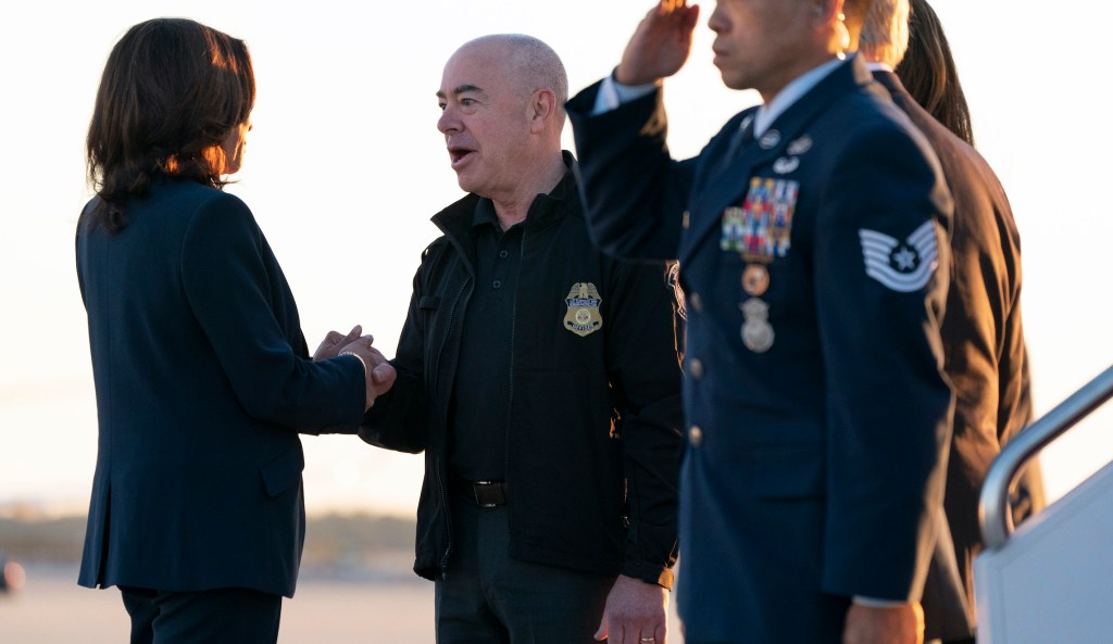 Mayorkas falls on sword for Harris over El Paso trip decision