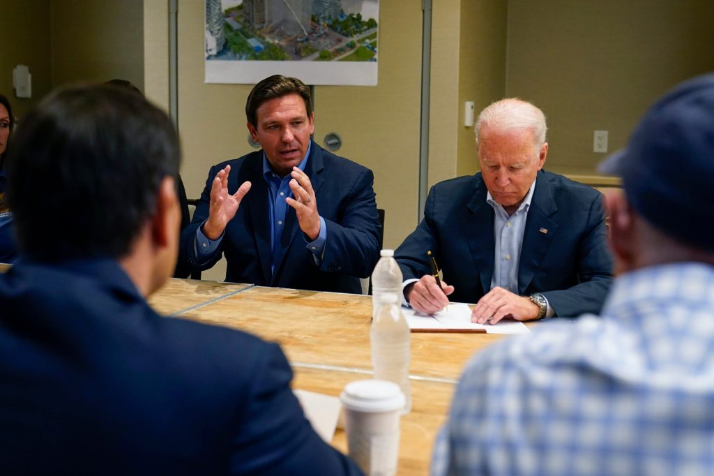 Biden and DeSantis to make joint appearance in Florida