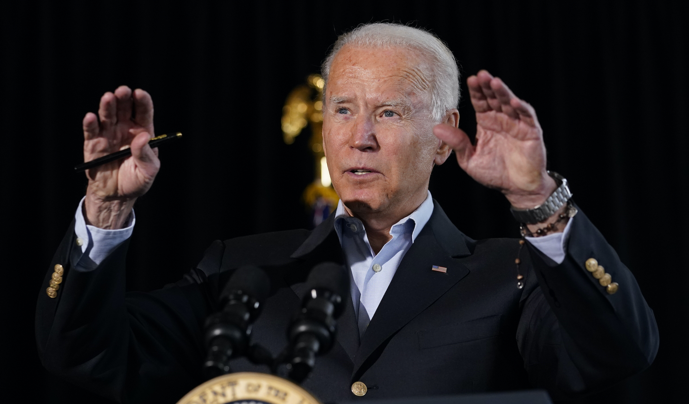 Biden elevates hypothetical link between global warming and Surfside condo collapse during visit