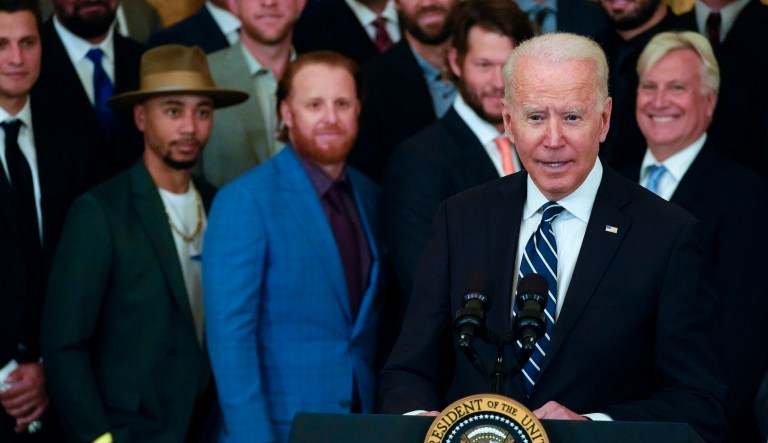 Biden commits error at ‘Dodger Day’ and butchers Cy Young winner’s name