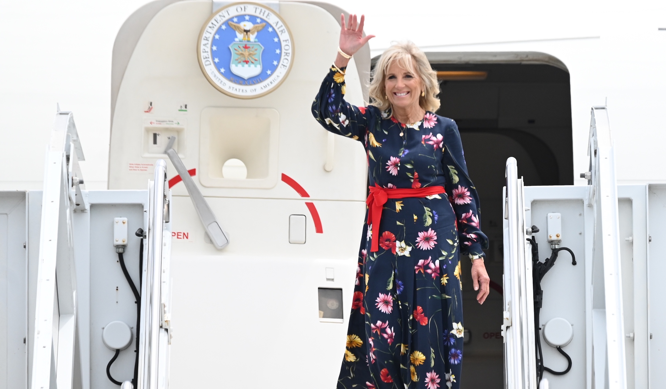 Jill Biden in Tokyo to represent US at Olympics opening ceremony
