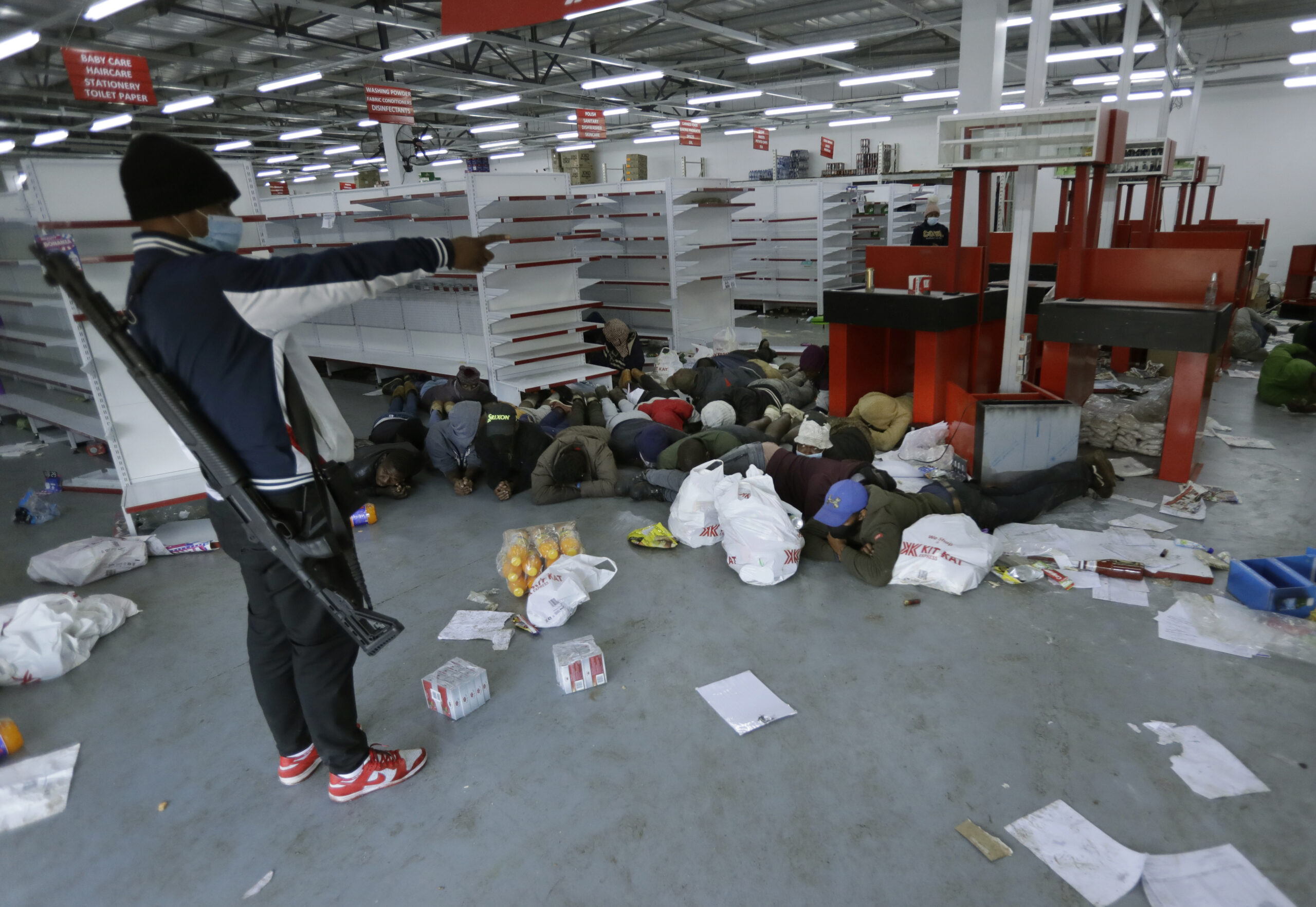 South Africa faces food shortages as rioting and looting rock country