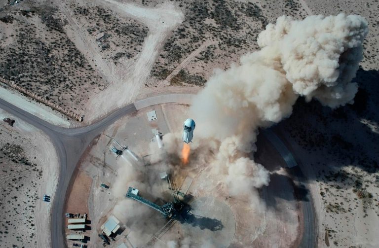 Bezos set to see space on Tuesday, the 52nd anniversary of the moon landing