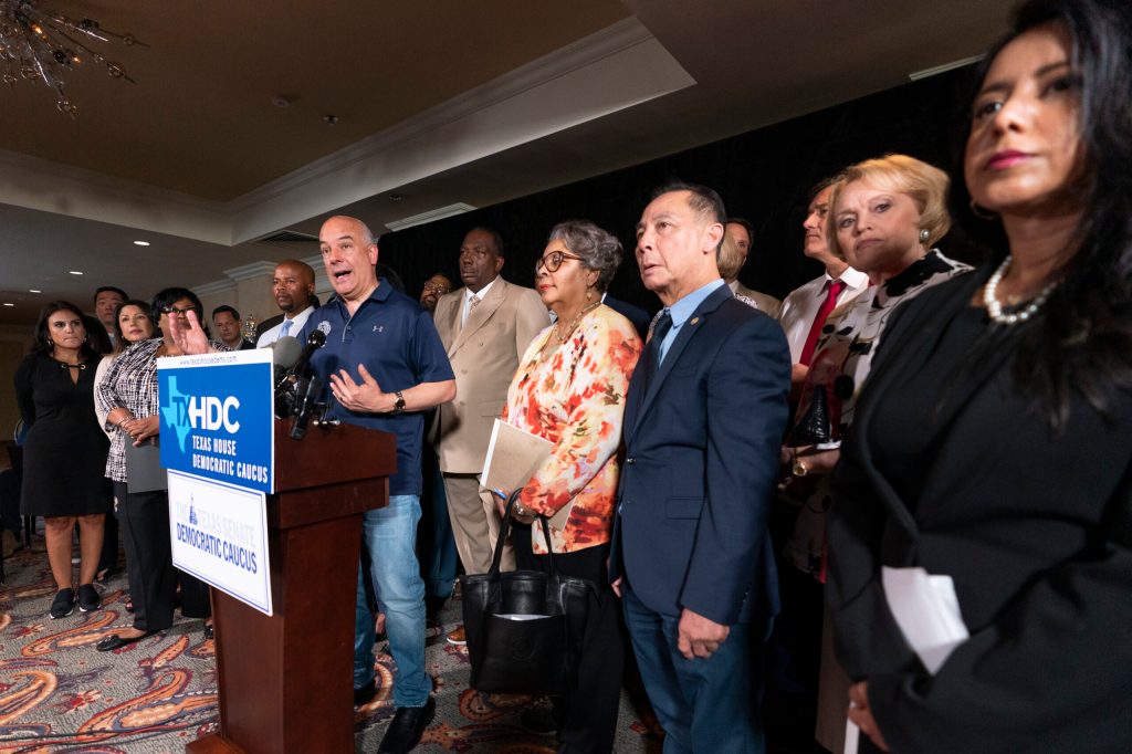 Texas law enforcement deputized to track down missing Democrats for arrest