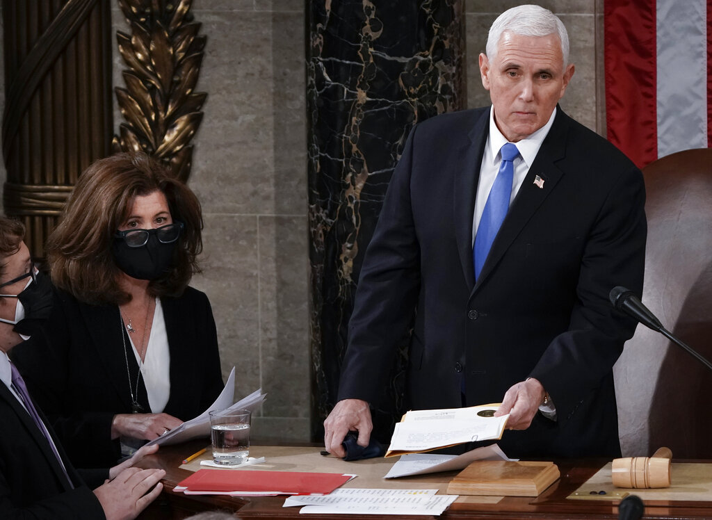 Secret Service rush to evacuate Pence from besieged Capitol becomes ‘coup’ focus