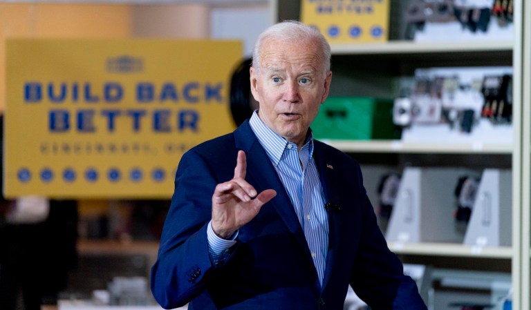 ‘They’ve had an altar call’: Biden jokes about Fox News vaccine push