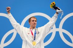Swimmer Chase Kalisz secures first US gold medal in Tokyo Olympics