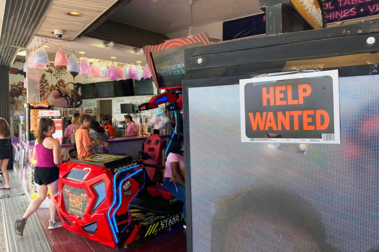 Job openings fall as the economy reacts to Fed tightening