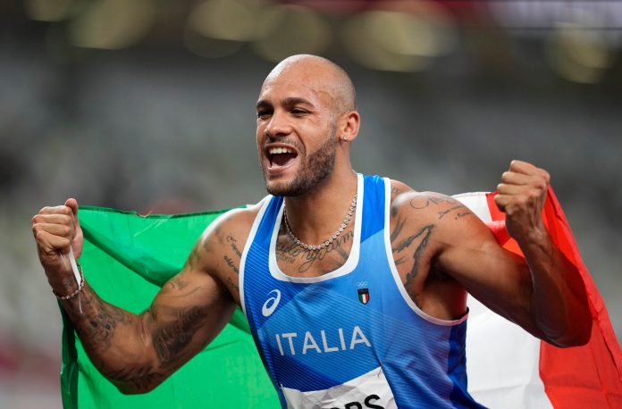 Italian Jacobs takes surprising gold in Olympic 100