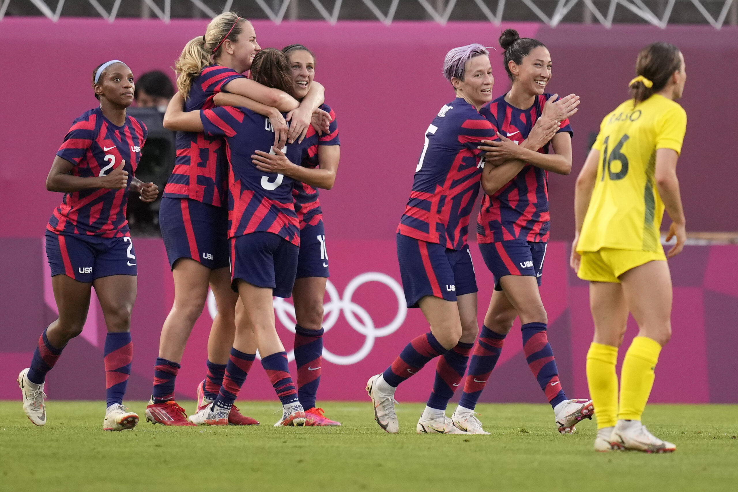 US women’s soccer team beats out Australia, taking home Olympic bronze