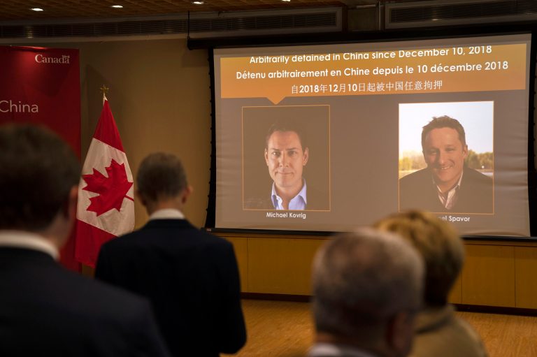 Canadian nationals arrive home after nearly three years in Chinese custody