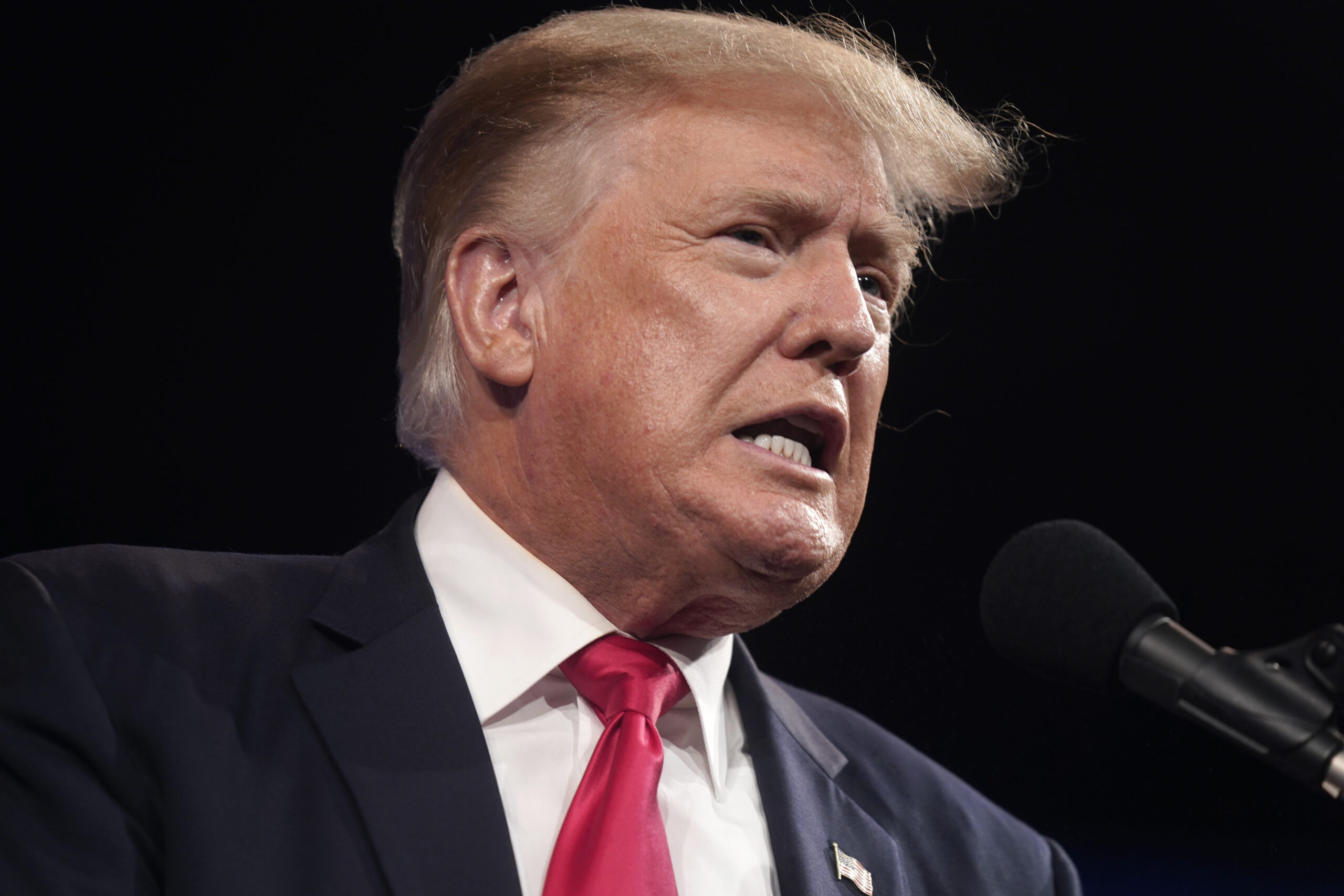 Trump claims vaccine-hesitant ‘don’t trust this president’