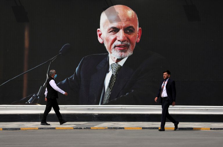 Afghan President Ashraf Ghani flees country