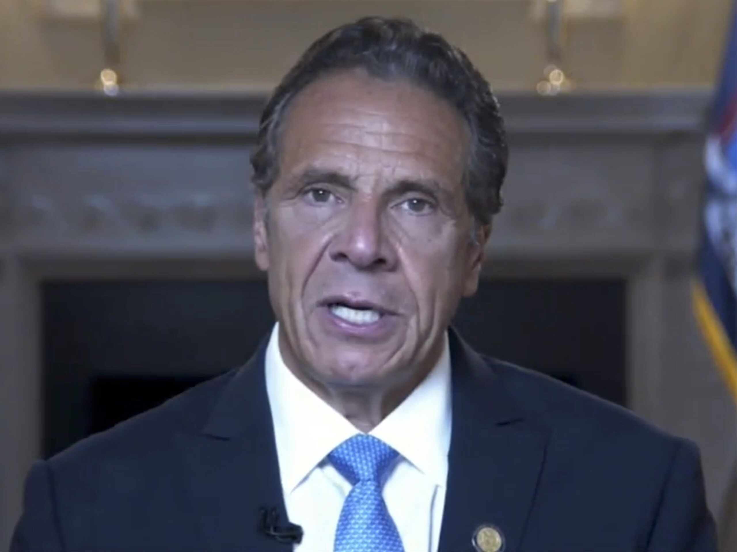 Cuomo defends reputation against ‘unjust’ harassment report in farewell address
