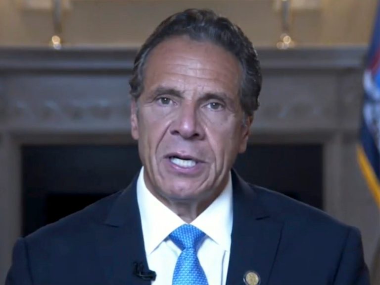 Cuomo defends reputation against ‘unjust’ harassment report in farewell address