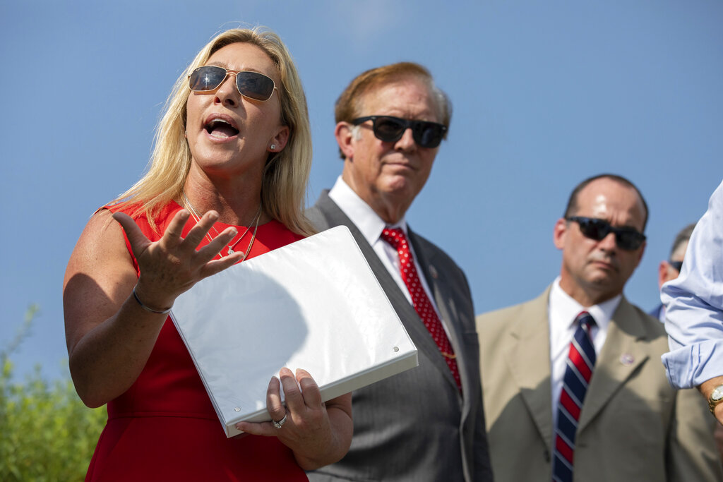 MTG scores spending bill’s waste, a ‘Communist manifesto’