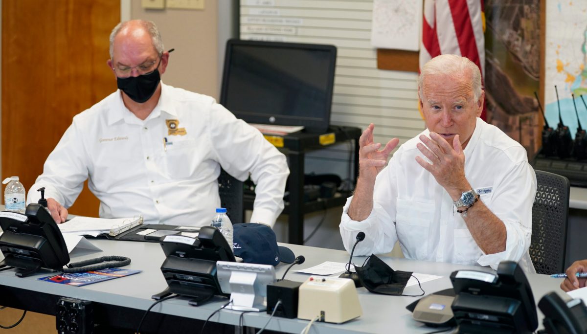 Biden visits Louisiana to survey Hurricane Ida damage