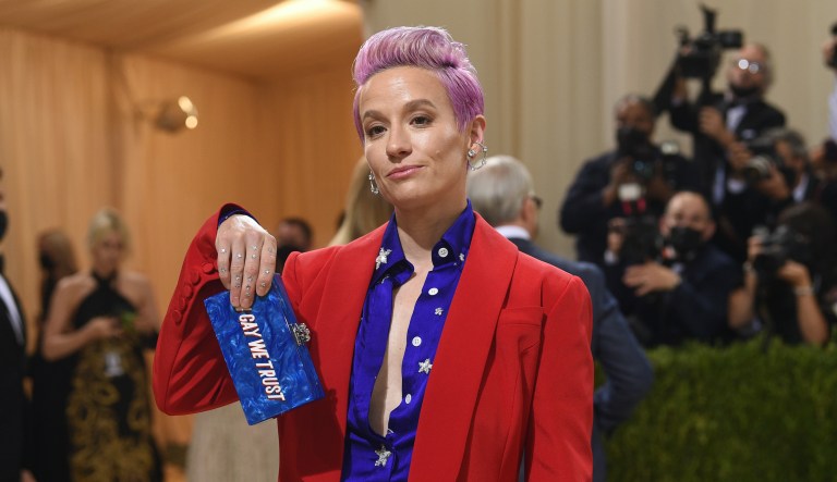 Megan Rapinoe attends The Metropolitan Museum of Art's Costume Institute benefit gala celebrating the opening of the 