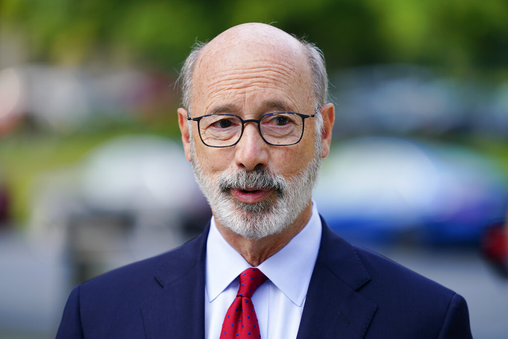 Pennsylvania’s Democratic governor admits to violating state election law