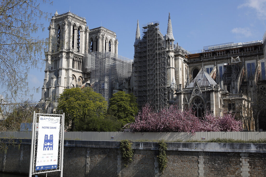 Ancient tomb unearthed during rebuilding of Notre Dame cathedral