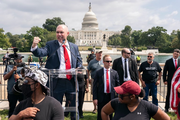 Federal officer arrested at ‘Justice for J6’ rally won’t face charges
