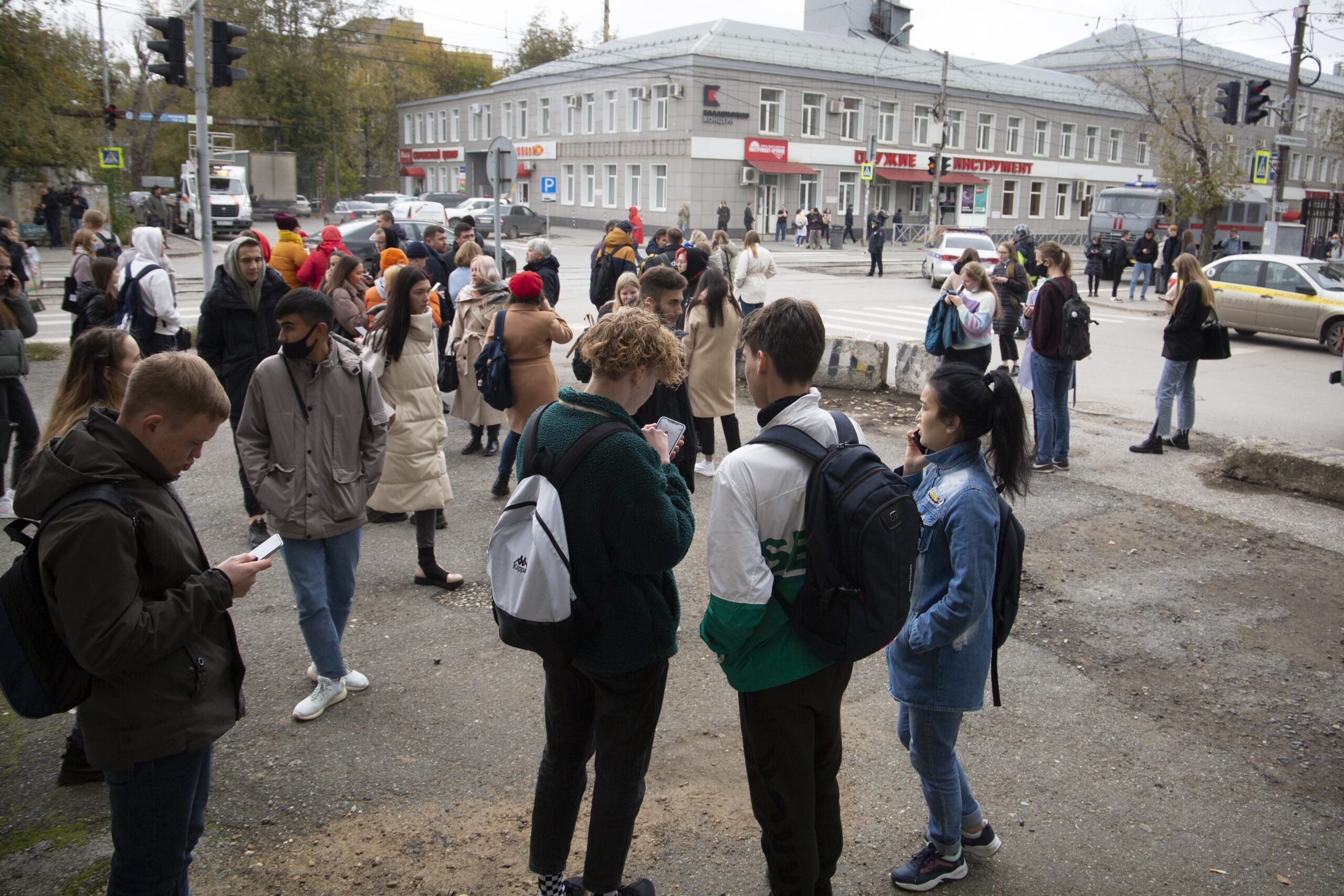 Gunman at Russian university leaves six dead and 24 injured