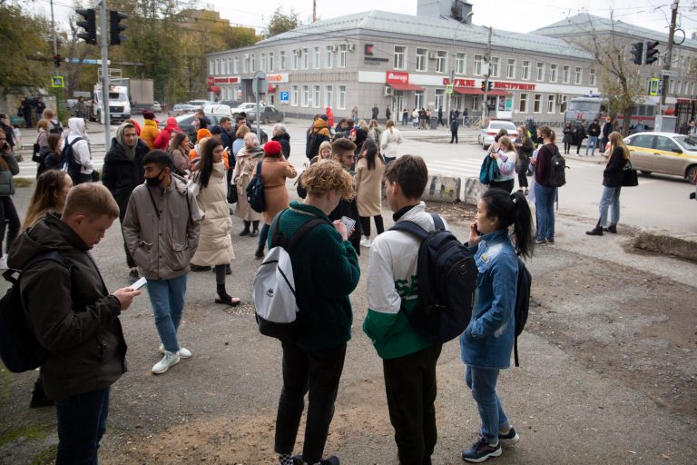 Gunman at Russian university leaves six dead and 24 injured