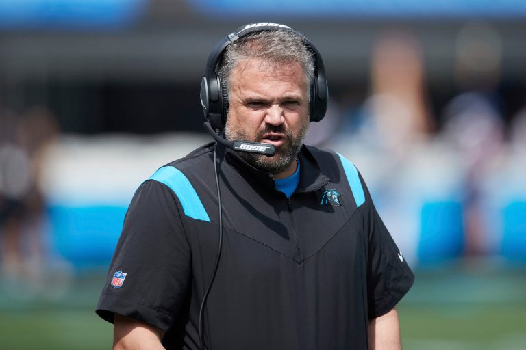 Carolina Panthers Coach Matt Rhule
