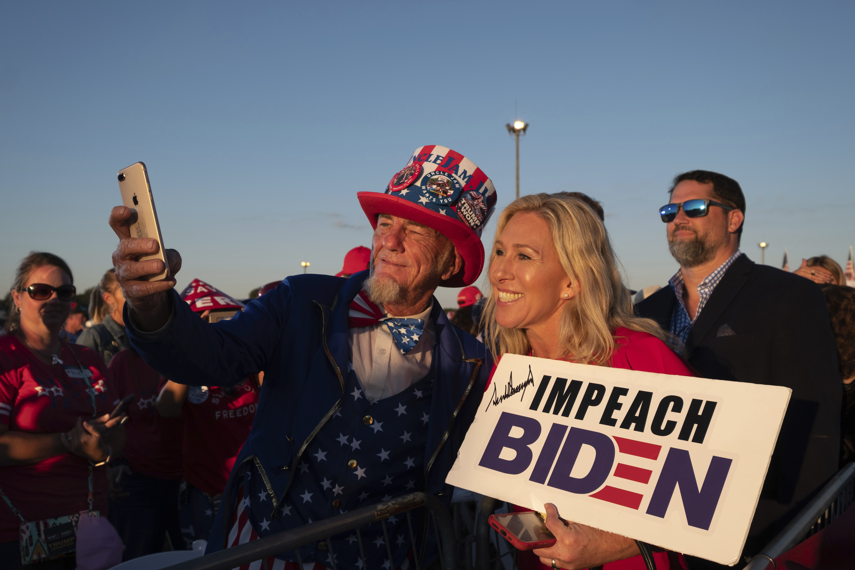Half now back impeaching Biden over border and Afghanistan blunders