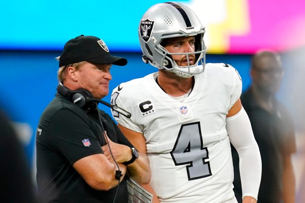 Raiders coach Jon Gruden rebuked for reported racist comment