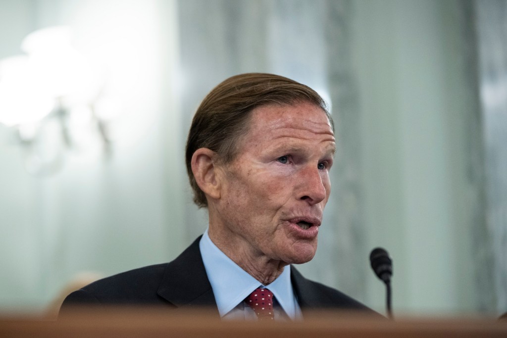 As Sen. Blumenthal stands with communists, will fellow Democrats stand with him?