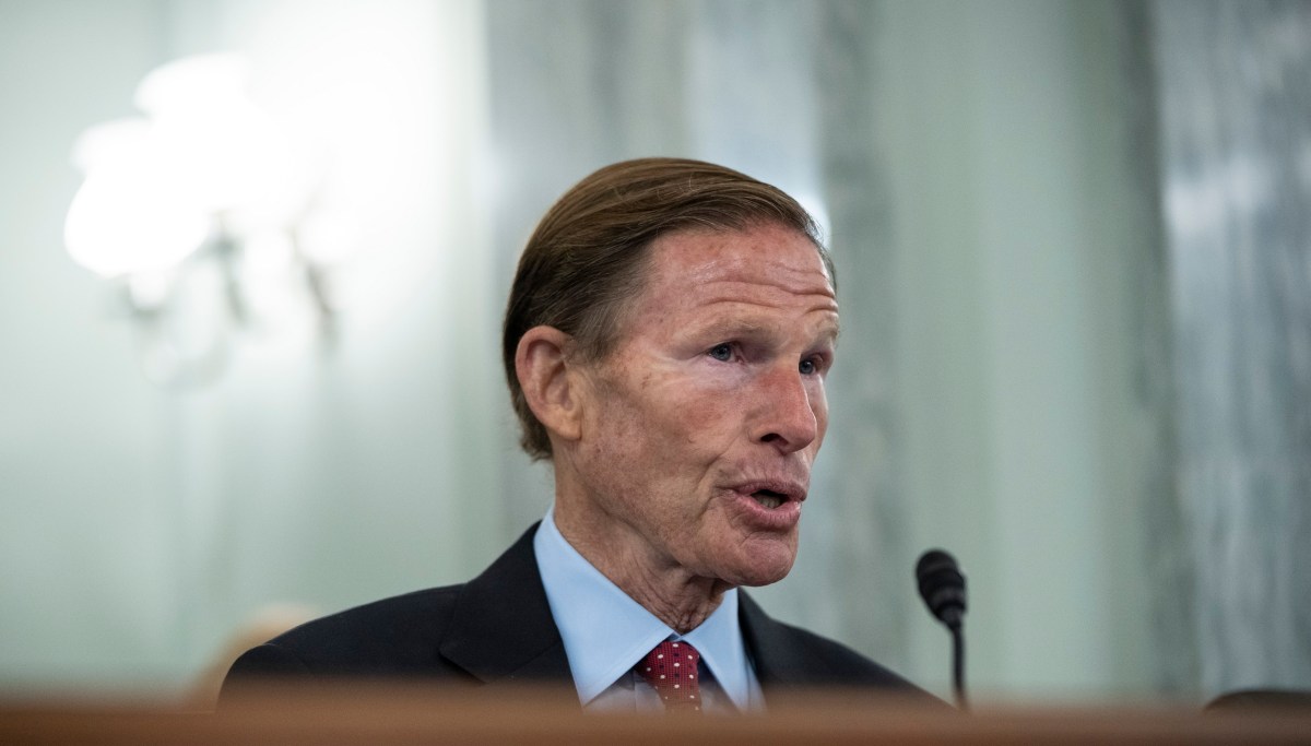 As Sen. Blumenthal stands with communists, will fellow Democrats stand with him?