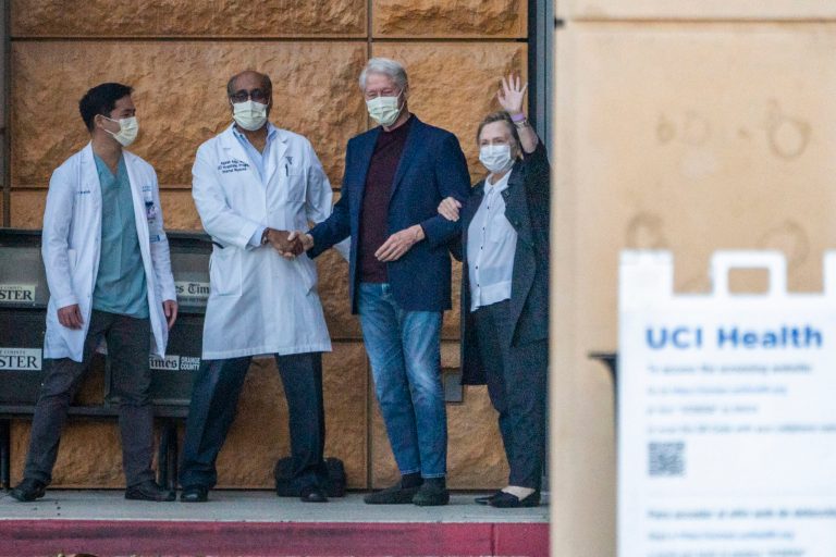 Bill Clinton released from California hospital after six days