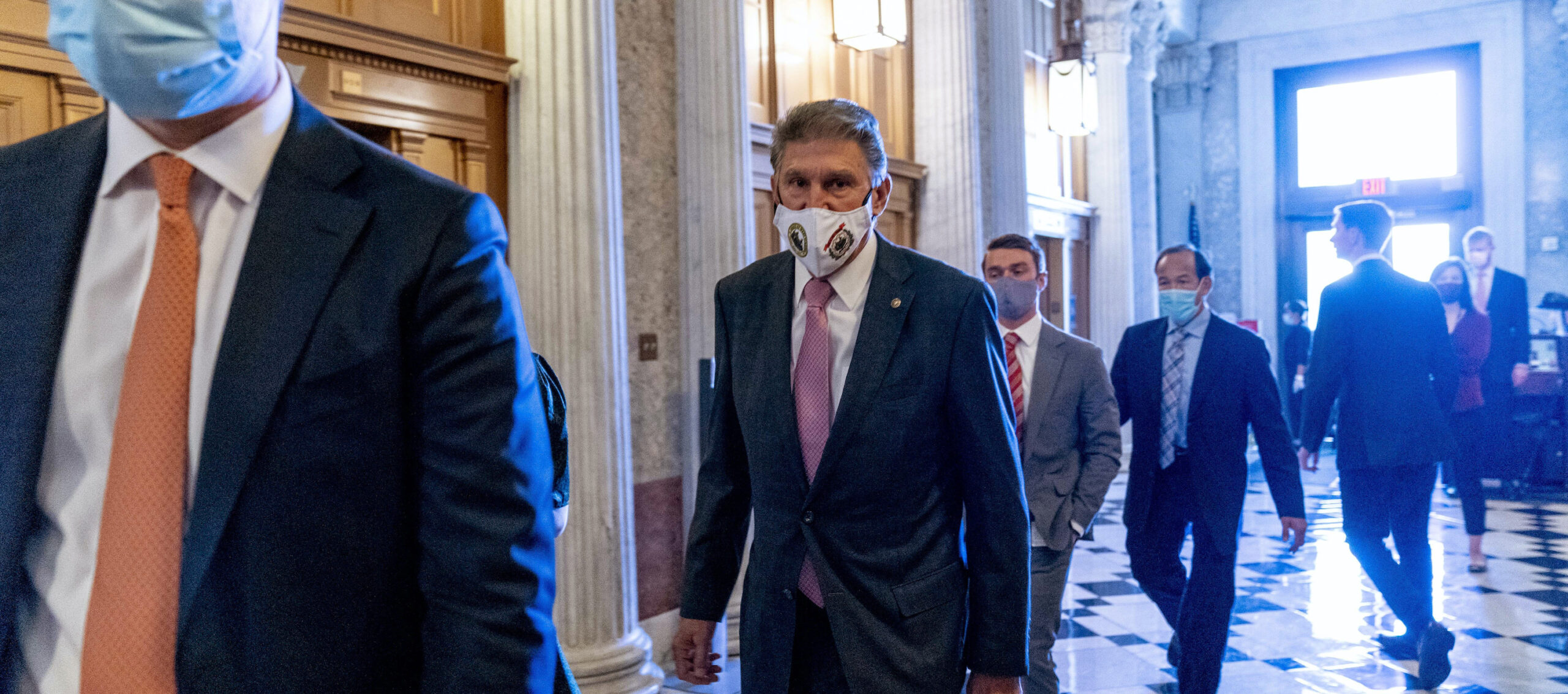 ‘Bulls***’: Joe Manchin dismisses report he’s considering leaving Democratic Party